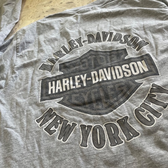 Harley-Davidson Gray Long Sleeve NYC - Picture 10 of 10